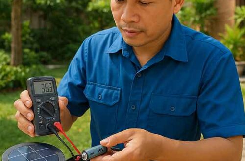 Khi nào thay pin đèn năng lượng mặt trời