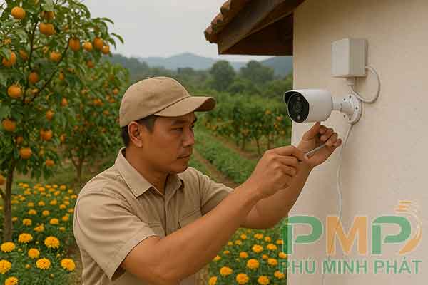 Lắp đặt camera giám sát xã D'Ran Lâm Đồng