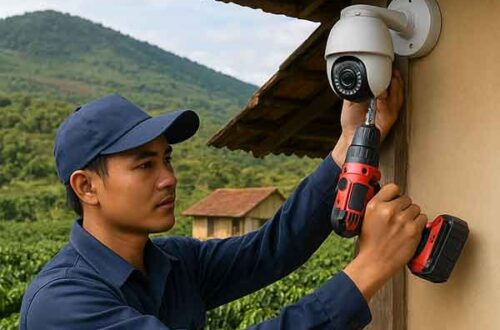Lắp đặt camera giám sát xã Tà Hine Lâm Đồng