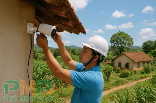 Lắp đặt camera giám sát xã Tân Hội Lâm Đồng