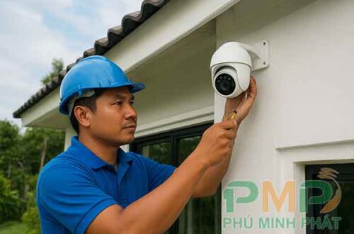 Lắp đặt camera tại xã Cát Tiên 3 Lâm Đồng