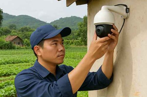Lắp đặt camera tại xã Ka Đô Lâm Đồng