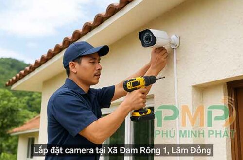 Lắp đặt camera xã Đam Rông 1 Lâm Đồng
