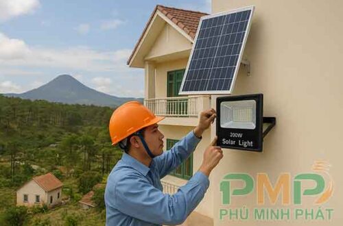 Lắp đặt đèn năng lượng mặt trời huyện Lạc Dương Lâm Đồng