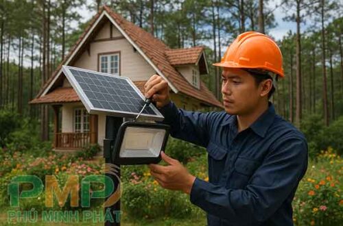 Lắp đặt đèn năng lượng mặt trời tại Đà Lạt Lâm Đồng