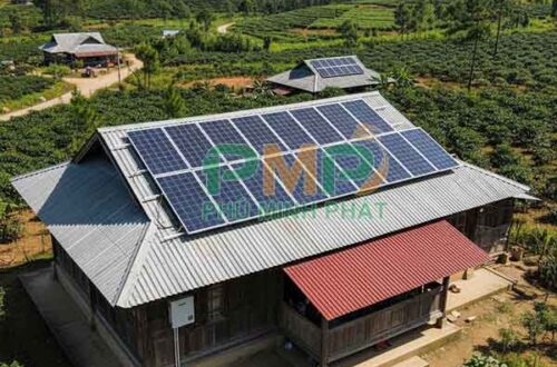 Lắp đặt điện năng lượng mặt trời mái nhà huyện Đam Rông, Lâm Đồng