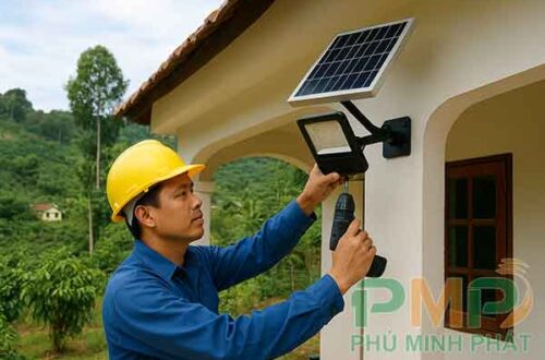 Lắp đèn năng lượng mặt trời huyện Bảo Lâm Lâm Đồng
