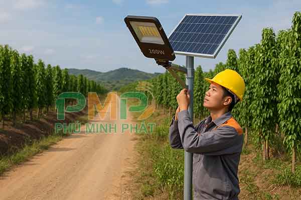 Lắp đèn năng lượng mặt trời huyện Cát Tiên Lâm Đồng Lắp đèn năng lượng mặt trời huyện Cát Tiên Lâm Đồng