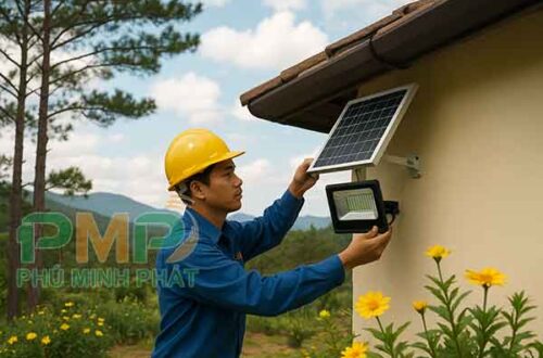 Lắp đèn năng lượng mặt trời phường Lâm Viên Đà Lạt