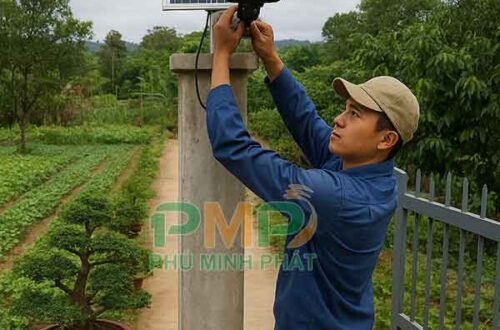 Lắp đèn năng lượng mặt trời xã Quảng Lập, Đơn Dương, Lâm Đồng