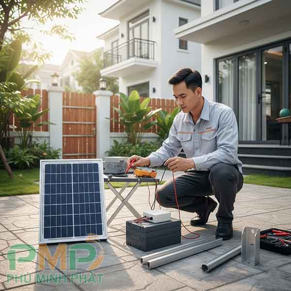 Phụ kiện khi mua đèn năng lượng mặt trời Phụ kiện khi mua đèn năng lượng mặt trời