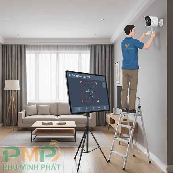 Camera an ninh nhận diện chuyển động thông minh Camera an ninh nhận diện chuyển động thông minh