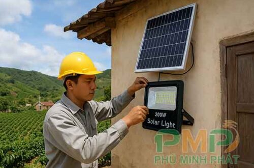 Lắp đặt đèn năng lượng mặt trời huyện Lâm Hà Lâm Đồng