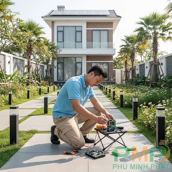 Cách phát hiện đèn năng lượng mặt trời hỏng pin hay hỏng mạch