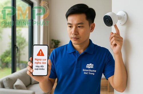 Camera giám sát bị nghe lén