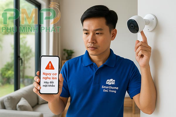 Camera giám sát bị nghe lén Camera giám sát bị nghe lén