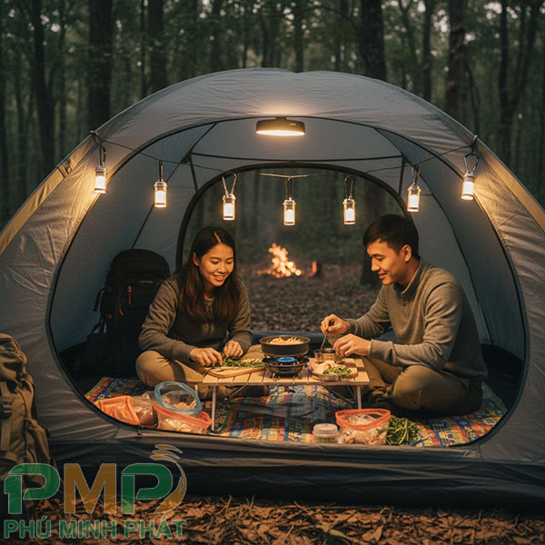 Đèn năng lượng mặt trời dùng đi picnic Đèn năng lượng mặt trời dùng đi picnic