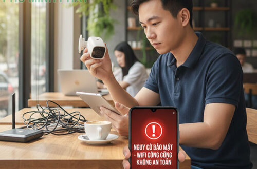 Hướng dẫn bảo mật camera khi dùng wifi công cộng