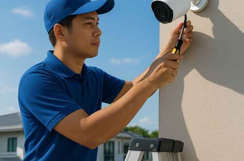 Lắp đặt camera cho ban công, sân thượng