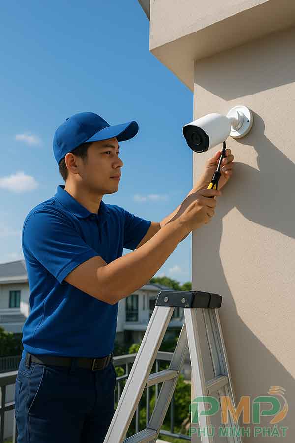 Lắp đặt camera cho ban công, sân thượng Lắp đặt camera cho ban công, sân thượng