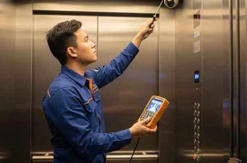 Lắp đặt camera cho thang máy