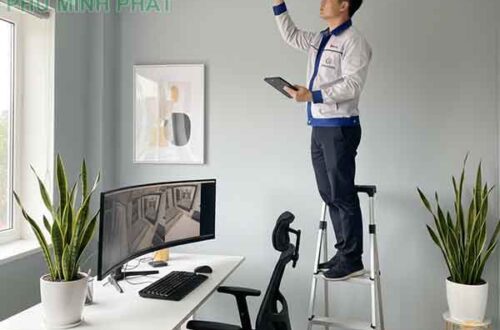 Lắp đặt camera cho văn phòng ở Đức Trọng