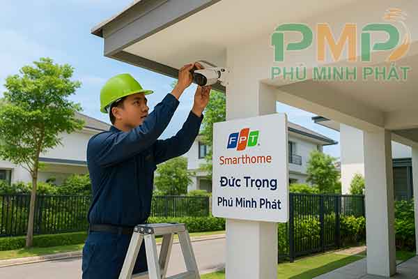 Lắp đặt camera giám sát cho cổng ra vào Lắp đặt camera giám sát cho cổng ra vào