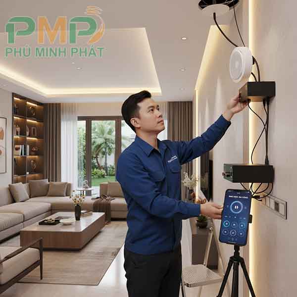 Lắp đặt hệ thống âm thanh đa vùng thông minh Lắp đặt hệ thống âm thanh đa vùng thông minh