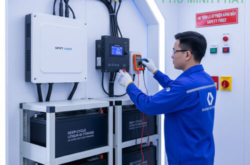 Lắp đặt inverter năng lượng mặt trời