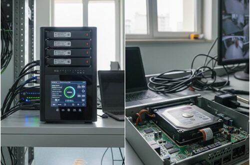 Lưu trữ dữ liệu camera bằng NAS