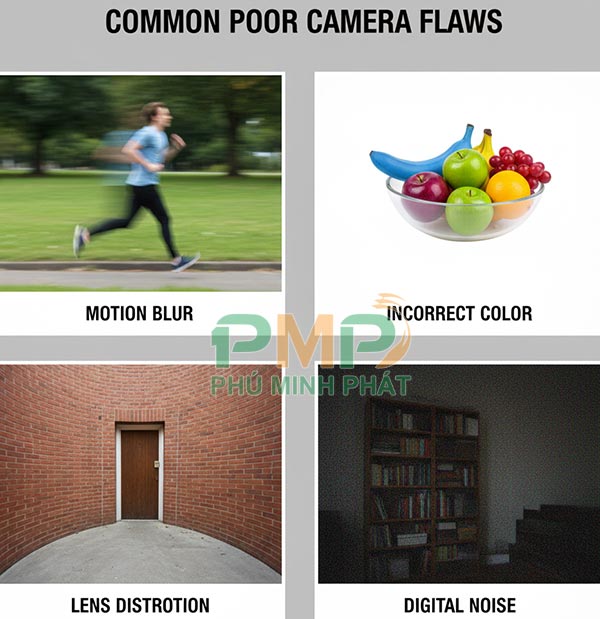 Lỗi thường gặp của camera chất lượng kém Lỗi thường gặp của camera chất lượng kém