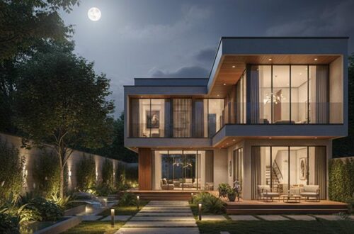 Ứng dụng đèn năng lượng mặt trời trong kiến trúc hiện đại