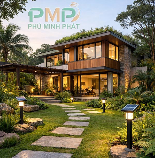 Vai trò của đèn năng lượng mặt trời trong tiêu chuẩn công trình xanh