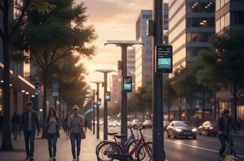 Xu hướng đèn năng lượng mặt trời chiếu sáng đô thị