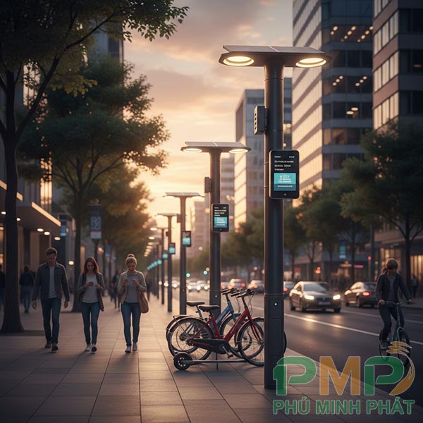 Xu hướng đèn năng lượng mặt trời chiếu sáng đô thị