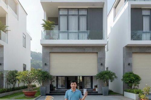 Lắp đặt công tắc điều khiển cửa cuốn từ xa tại Đức Trọng