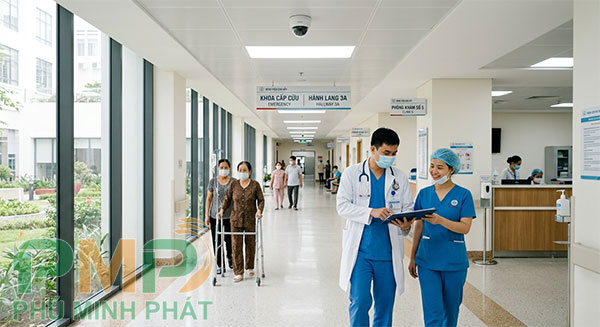 Lắp đặt camera an ninh trong bệnh viện Lắp đặt camera an ninh trong bệnh viện