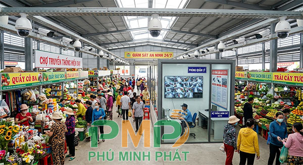 Lắp đặt camera cho khu vực chợ Lắp đặt camera cho khu vực chợ